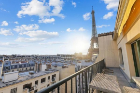 Exceptional Apartment-Terrace-Eiffel Tower